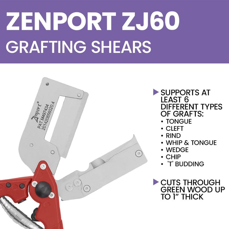 Zenport أداة تقليم زينبورت ZJ60 متعددة الاستخدامات للطعوم - Image 4